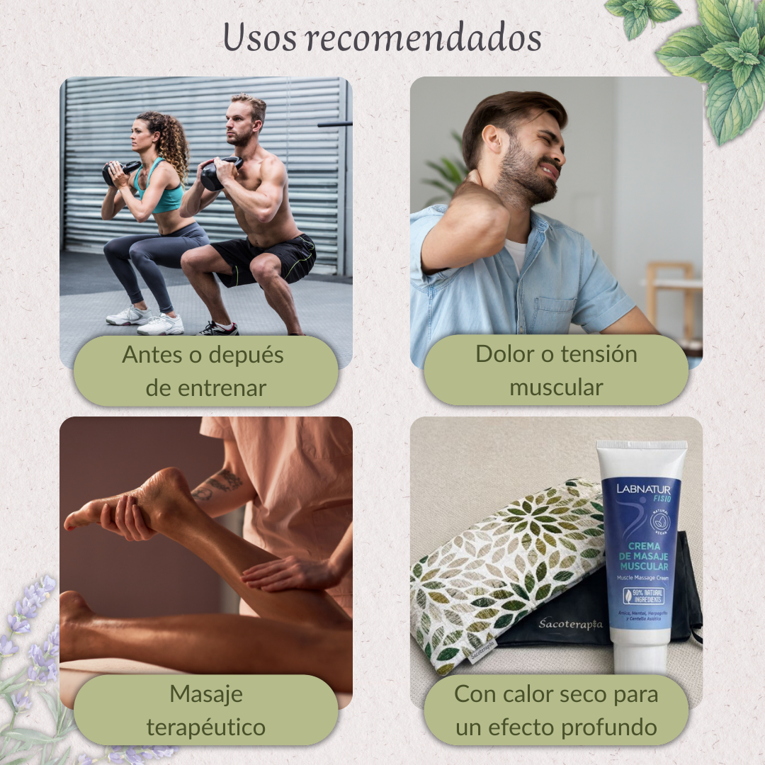 Crema de Masaje Muscular Labnatur 100ml - Imagen 3